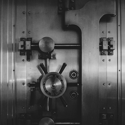 bank vault photo by Jason Dent at Unsplash